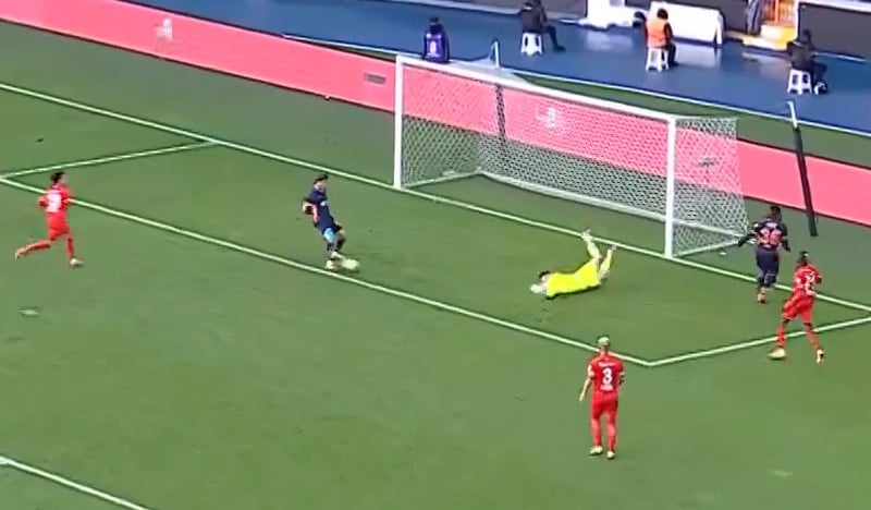 Türkiye Kupası'nda akılalmaz gol kaçtı!