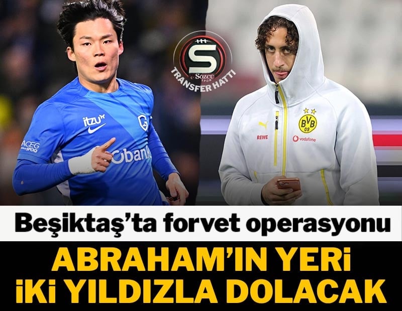 Beşiktaş'ta Abraham yerine çifte forvet operasyonu