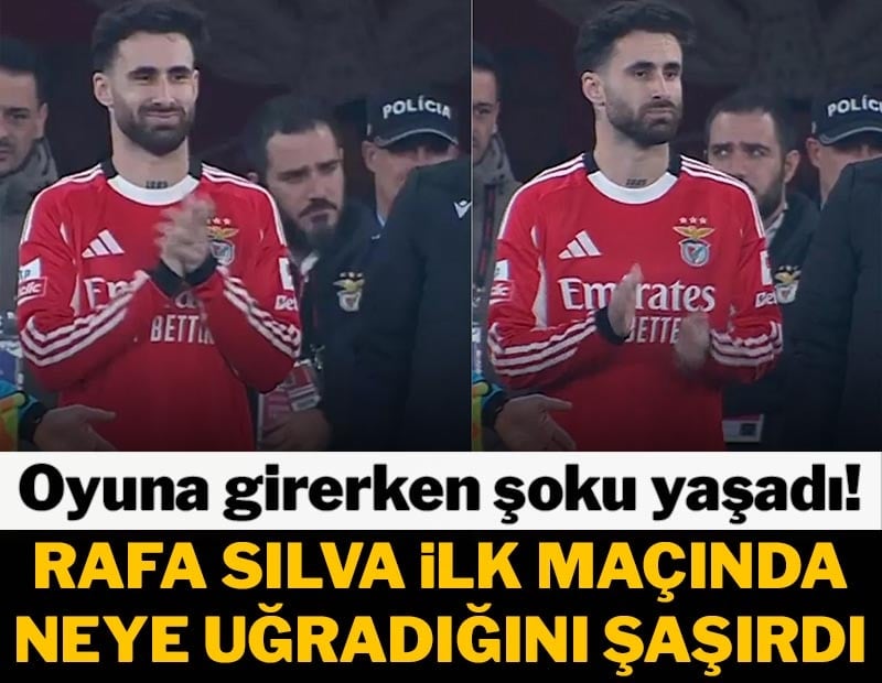 Rafa Silva, Benfica'da şoku yaşadı! Neye uğradığını şaşırdı
