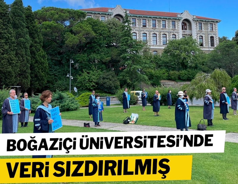 Boğaziçi Üniversitesi’nde veri sızdırılmış
