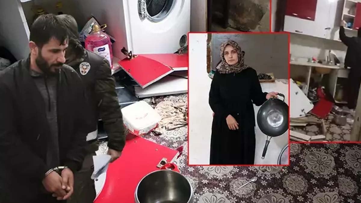 Adana'da boşanma aşamasındaki eşinin evine girerek darbeden koca tutuklandı