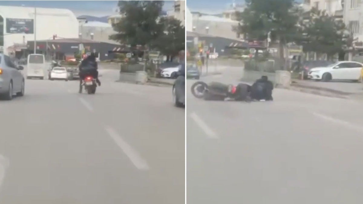 Lodos esir aldı: Motosikletliler düştü, çatılar birer birer uçtu