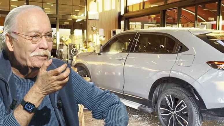 Aracıyla restorana dalan Cahit Berkay açıklama yaptı