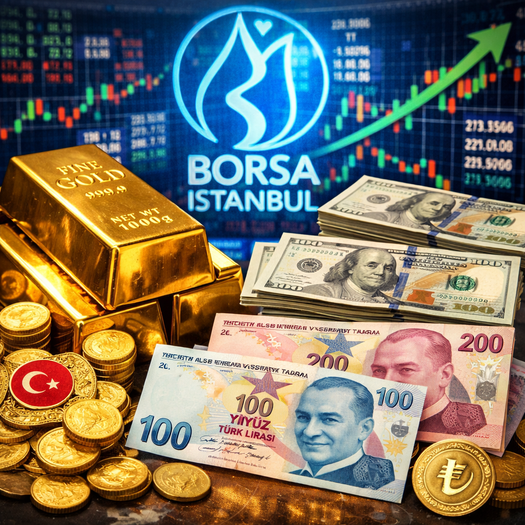 Faiz indirimi sinyali gibi karşılandı: Dolar ve altın yükseldi, borsa rekor kırdı!