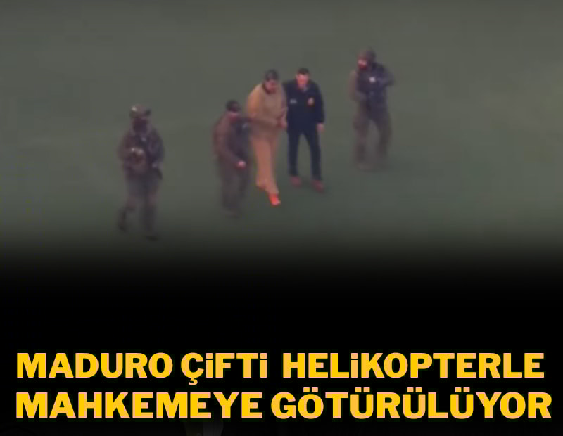 Maduro mahkemeye götürülüyor