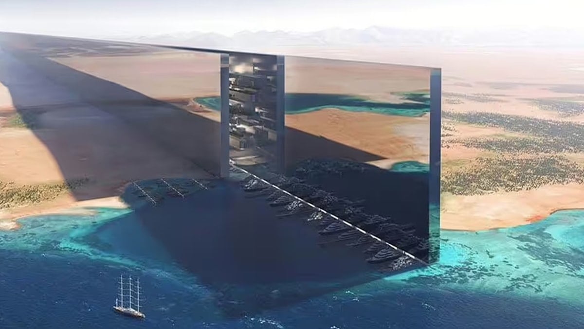 Çölün 200 km ötesine kurulan megakentte her şey durma noktasına geldi