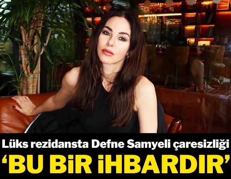 Defne Samyeli sonunda patladı: 'Bu bir ihbardır' diyerek duyurdu
