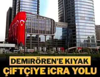 Demirören’e kıyak, çiftçiye icra yolu