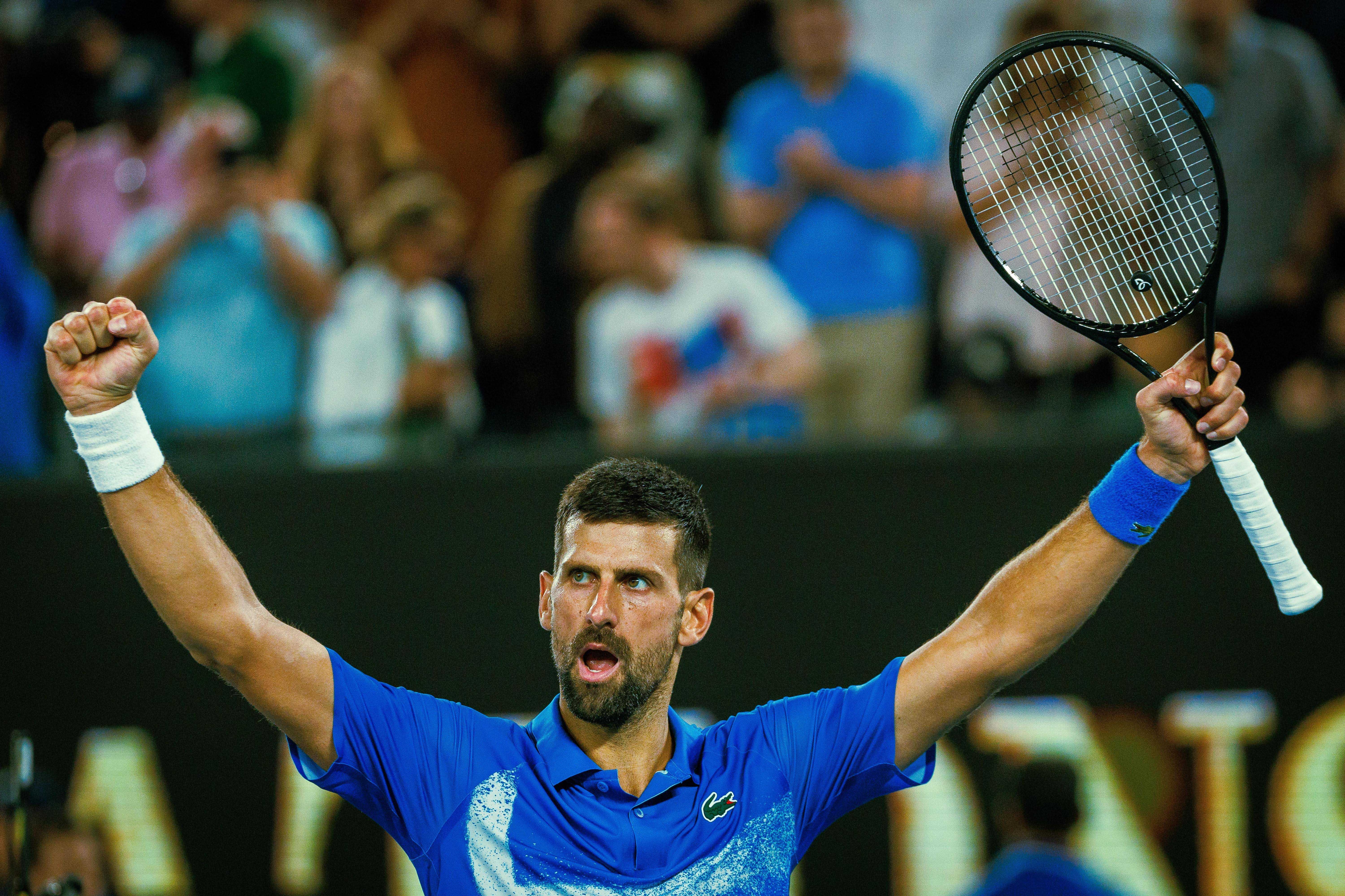 Avustralya Açık'ta Djokovic yarı finalde