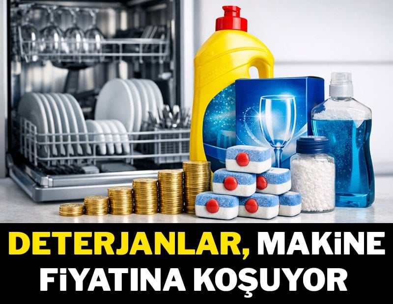 Deterjanlar, makine fiyatına koşuyor