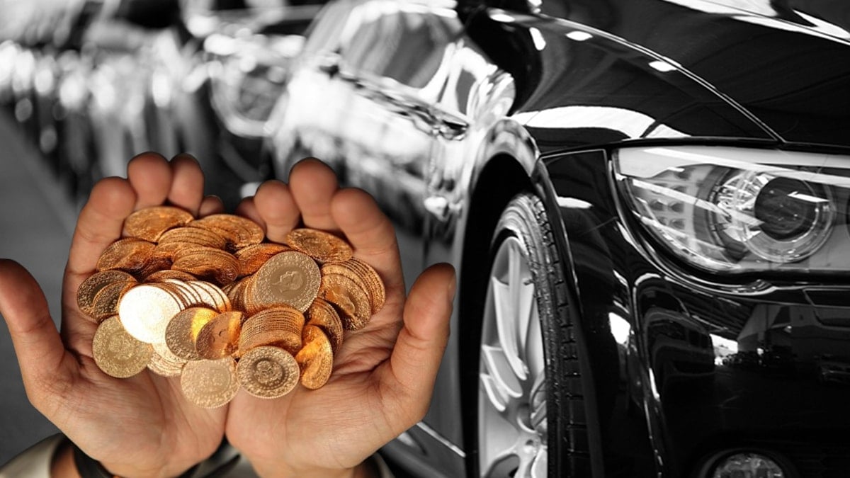 Altın uçtu, otomobil alanlar yasta