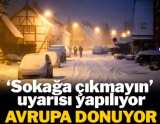 Almanya’yı kutup soğukları vurdu: Sokağa çıkmayın çağrıları yapılıyor