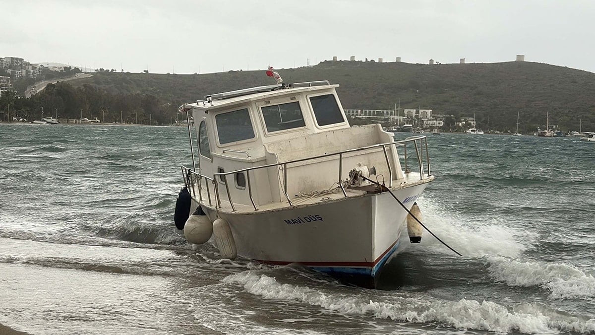 Muğla’yı fırtına vurdu