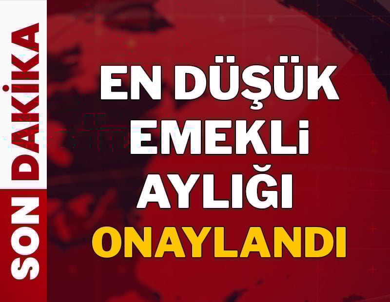Son dakika... En düşük emekli aylığı komisyonda onaylandı