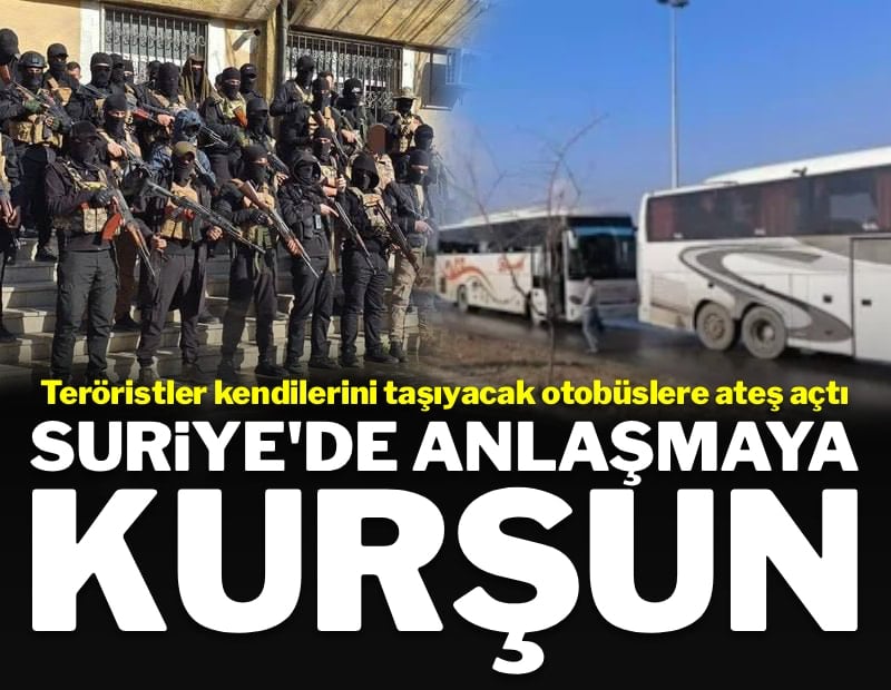 SDG tahliye otobüslerine ateş açtı