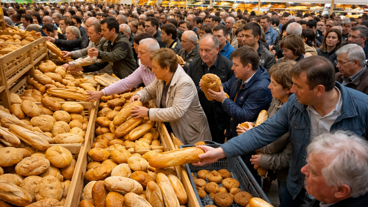 Haberi duyan ekmek, pil, battaniye stokluyor