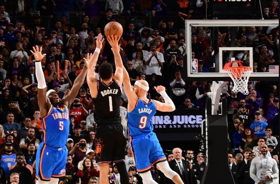Booker, Suns'ı son saniyede güldürdü