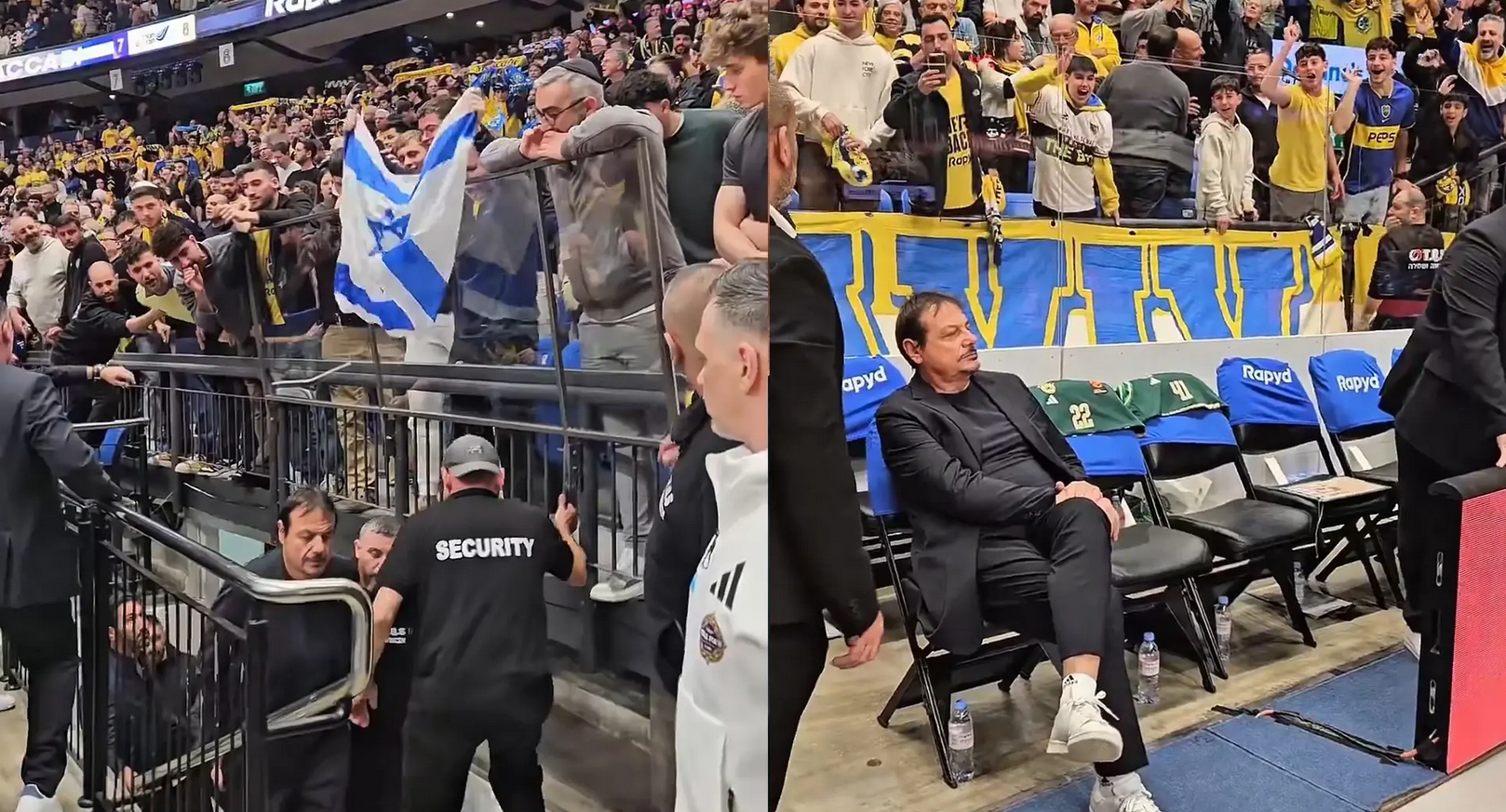 İsrailli taraftarlar haddini aştı, Ergin Ataman isyan etti!