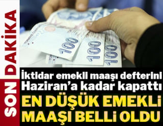 Son dakika: En düşük emekli maaşı belli oldu