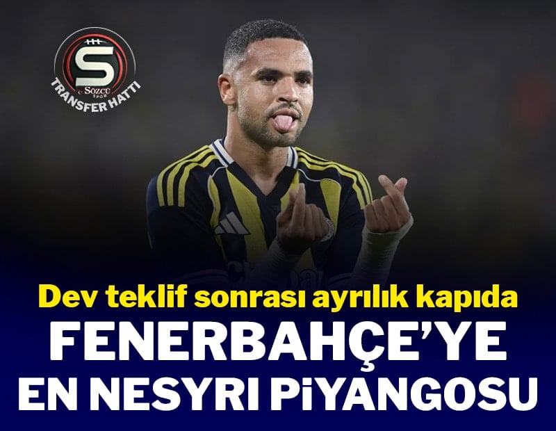 Fenerbahçe'ye En-Nesyri piyangosu! İngiltere'den talip var