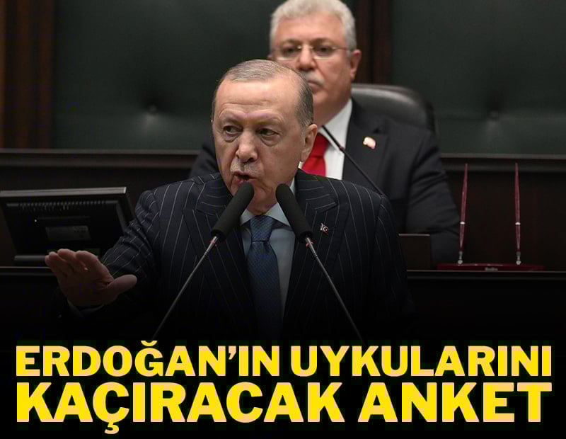 Erdoğan'ın uykularını kaçıracak anket: Fark açıldı
