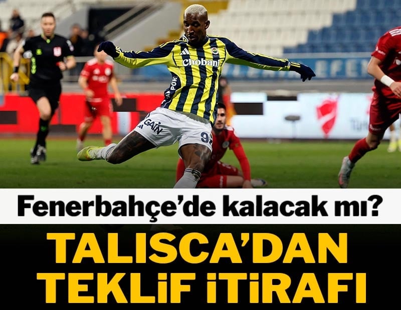 Talisca'dan Fenerbahçe sözleri! İddialara son noktayı koydu