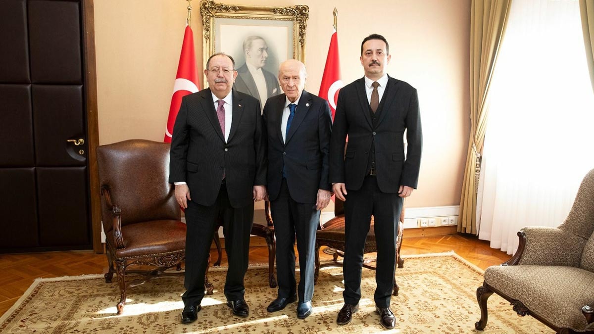 YSK Başkanı Yener’den Bahçeli’ye veda ziyareti