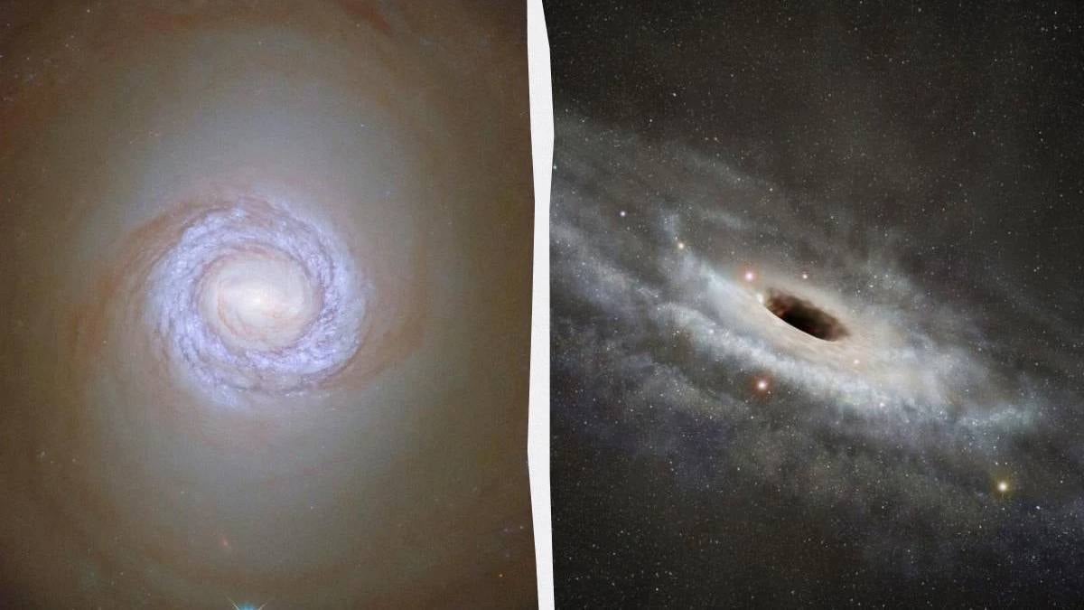 Dev bir galaksi kendi kara deliği yüzünden yok oldu