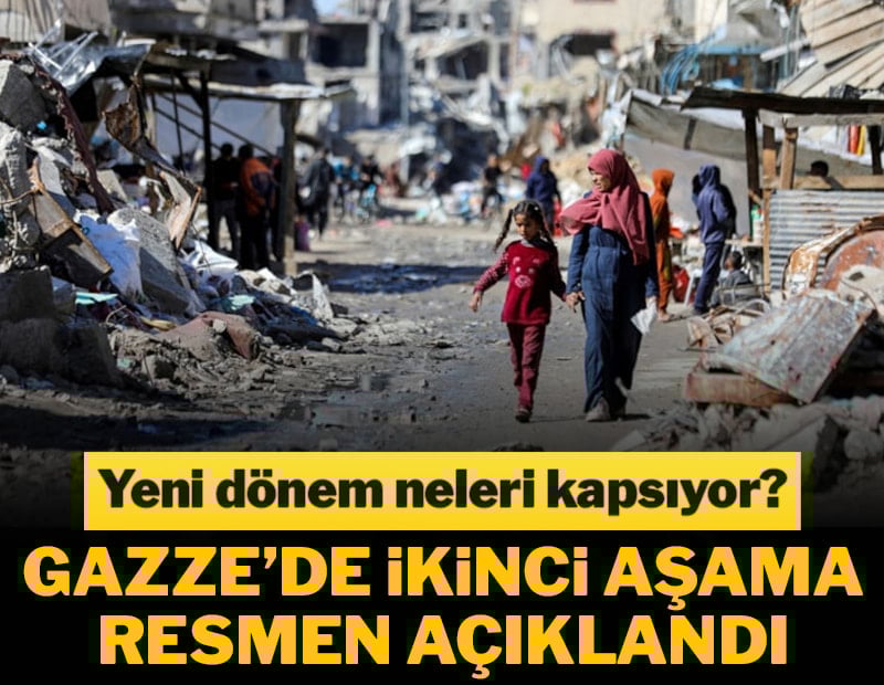 Gazze'de ateşkesin ikinci aşaması başladı