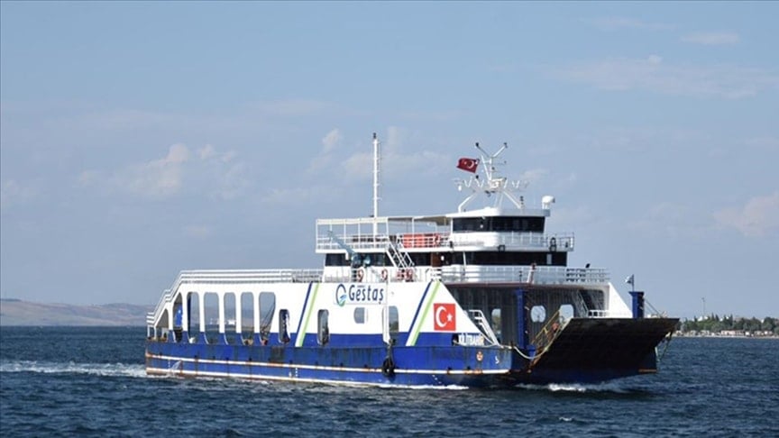 Güney Marmara'da yarınki feribot seferleri iptal edildi