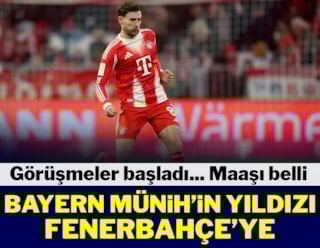 Fenerbahçe Bayern Münih'in yıldızına kancayı taktı