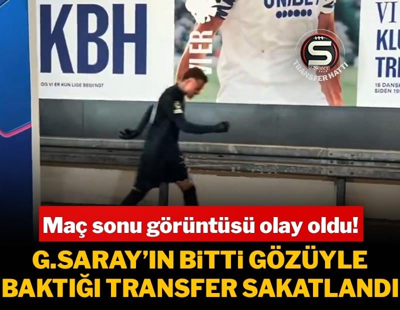 Galatasaray'a Lang şoku! Maçtaki görüntüsü olay oldu