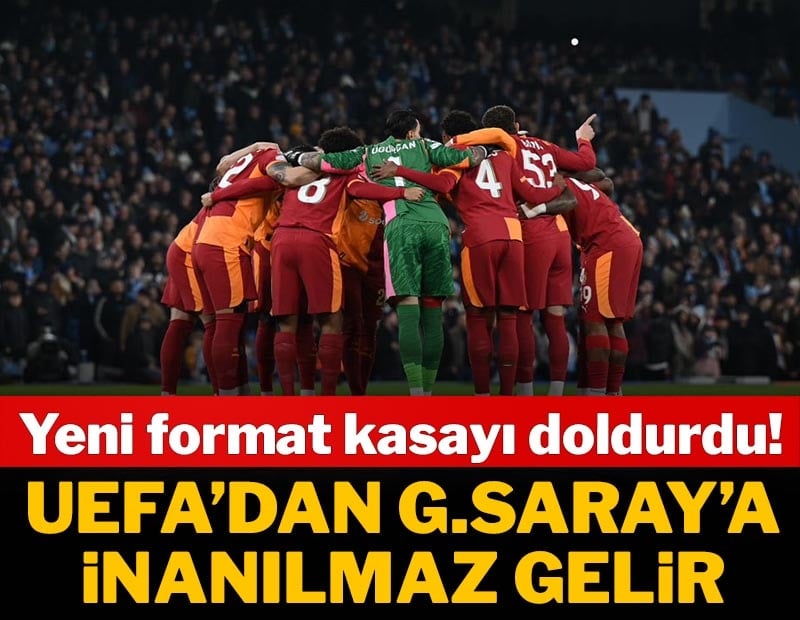 Şampiyonlar Ligi'nden Galatasaray'a dev gelir! Kasası doldu taştı