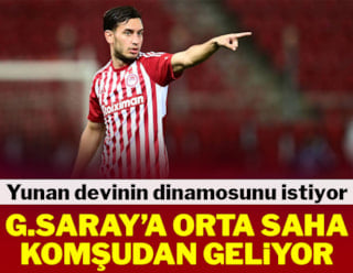 Galatasaray Yunan devinin dinamosunu istiyor!
