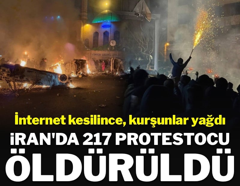 İnternet kesildi, kurşunlar yağdı: İran'daki protestolarda en az 200 kişi öldü