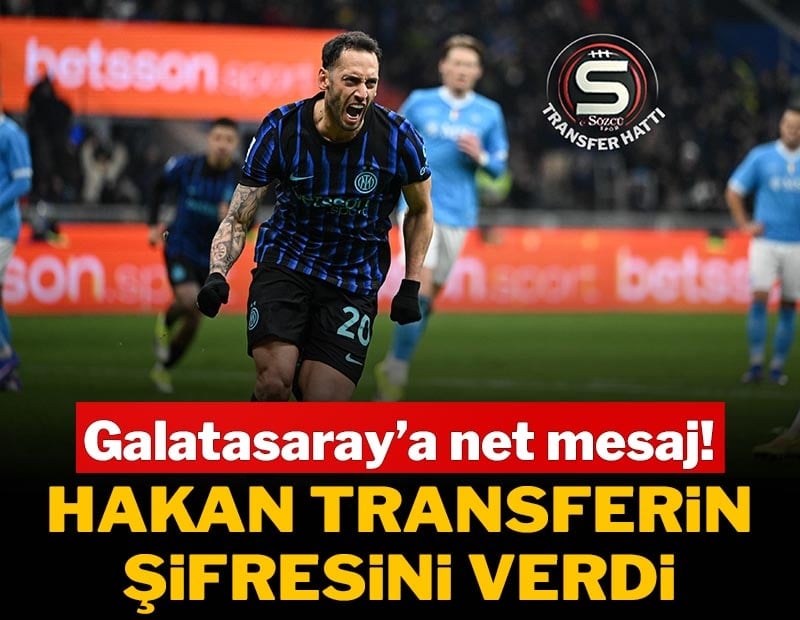 Hakan Çalhanoğlu'ndan Galatasaray'a net mesaj: 'Inter'i ikna edin...'
