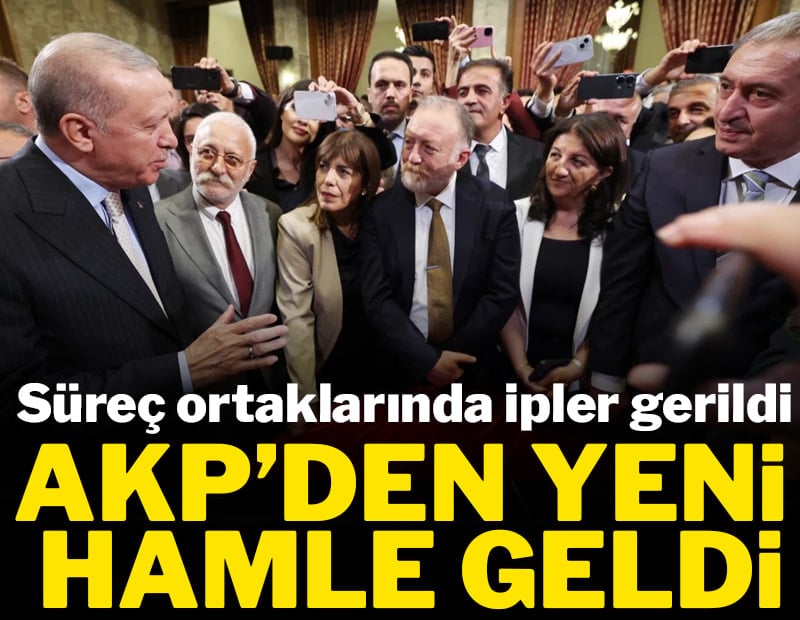 Süreç ortaklarında çatlak derinleşti: AKP söylem değiştirdi