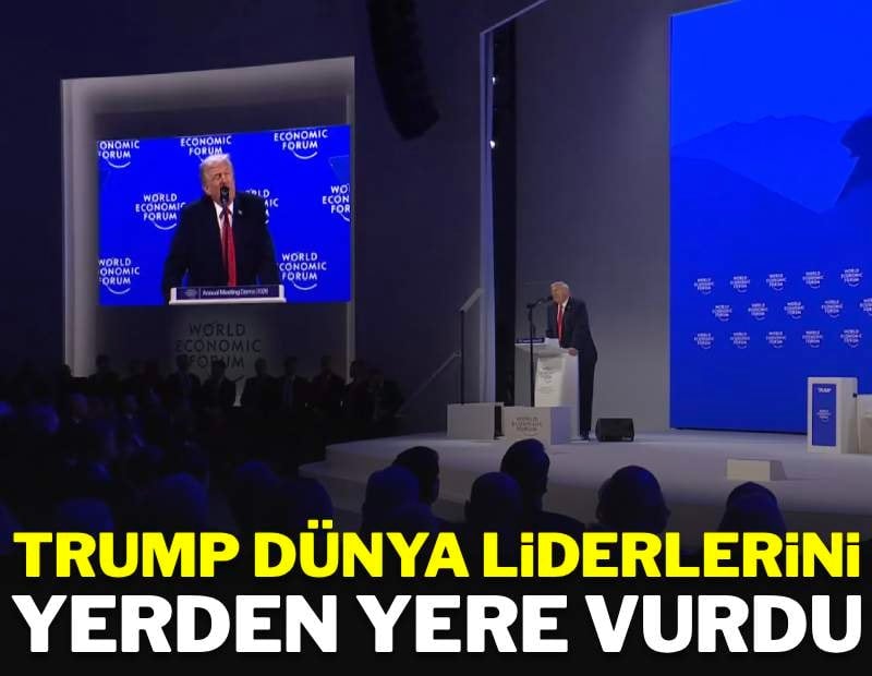 Trump dünya liderlerini yerden yere vurdu
