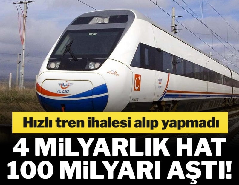 Hızlı tren yavaş gidiyor