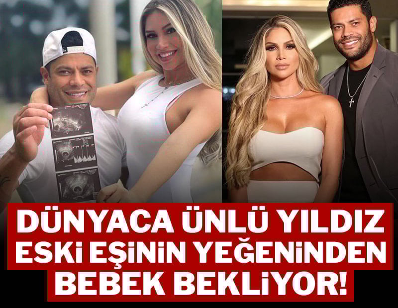 Ünlü futbolcu eski eşinin yeğeninden bebek bekliyor!