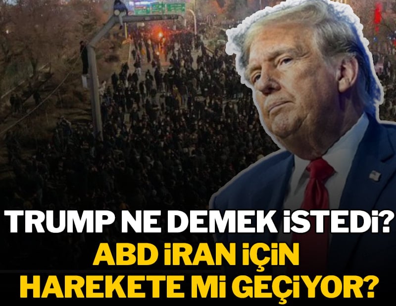 ABD Başkanı Trump: İran, kırmızı çizgimi aşmaya başlıyor