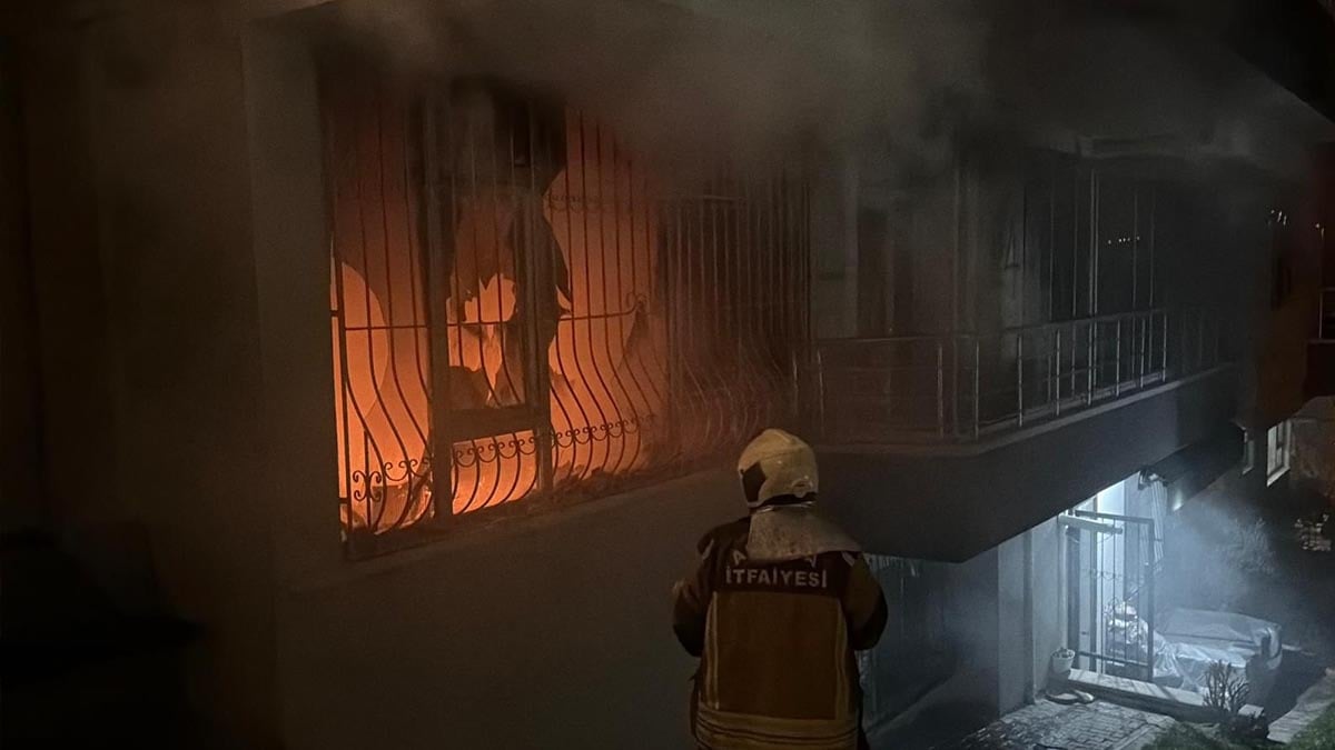 Ankara’da şüpheli yangın! Evini ateşe verdiği öne sürülen kadın gözaltına alındı
