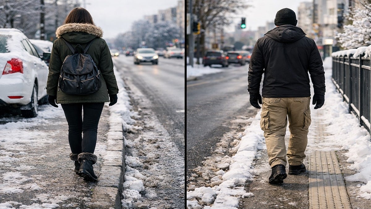 Kaldırımın kenarından yürüyorsanız bunun başka bir psikolojik anlamı varmış
