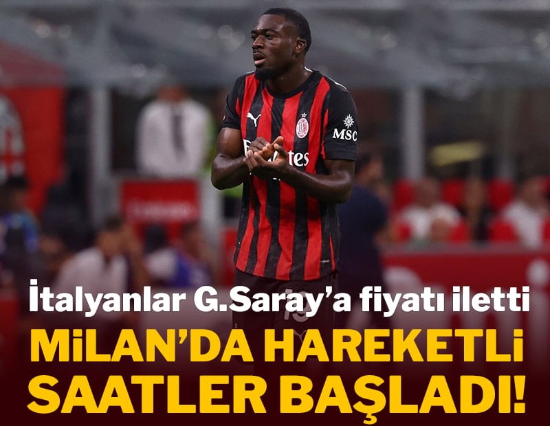 G.Saray masada... Milan'da hareketli saatler başladı!