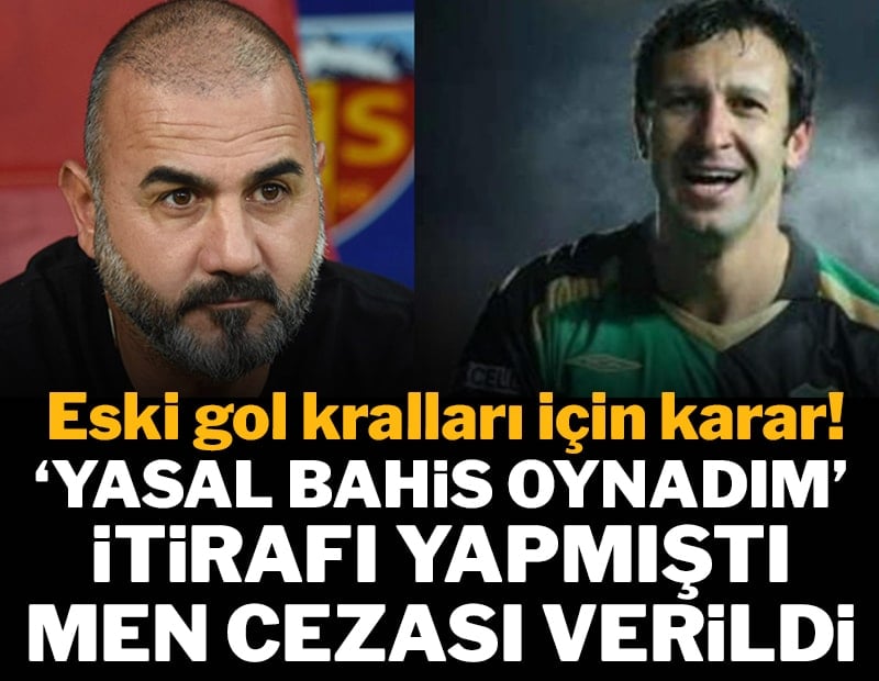 'Yasal bahis oynadım' itirafı gelmişti men cezası çıktı!