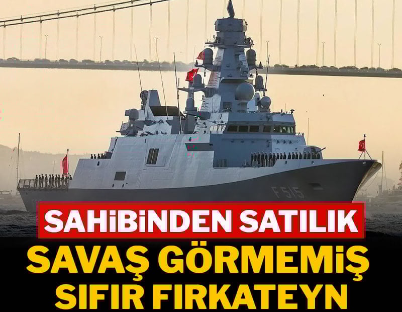 Sahibinden satılık sıfır savaş gemisi