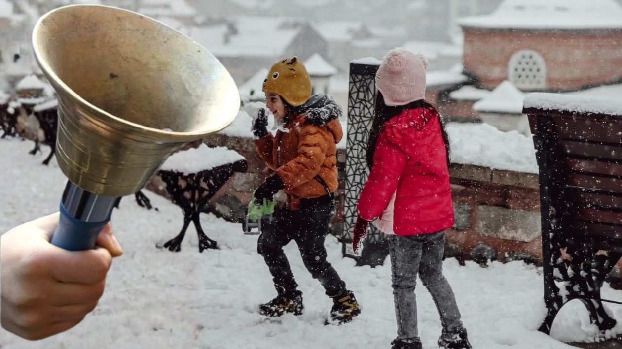 Kar etkisini artırdı, tatil haberleri peş peşe geldi