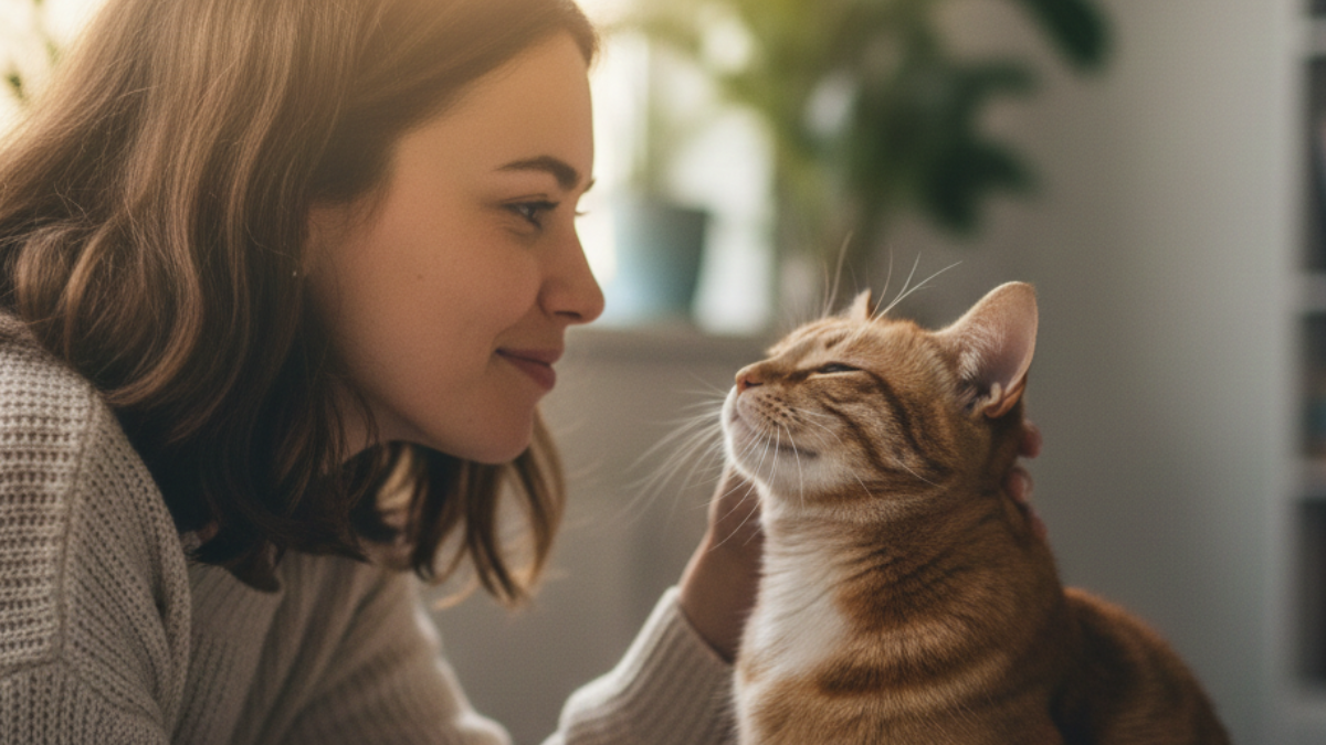 Kediler sahiplerini meğer böyle görüyormuş