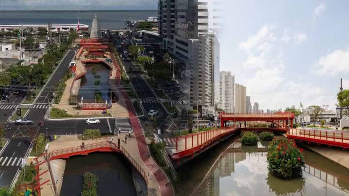 58 milyon dolarlık çılgın proje: Bu caddenin ortasından arabalar değil, nehir geçiyor