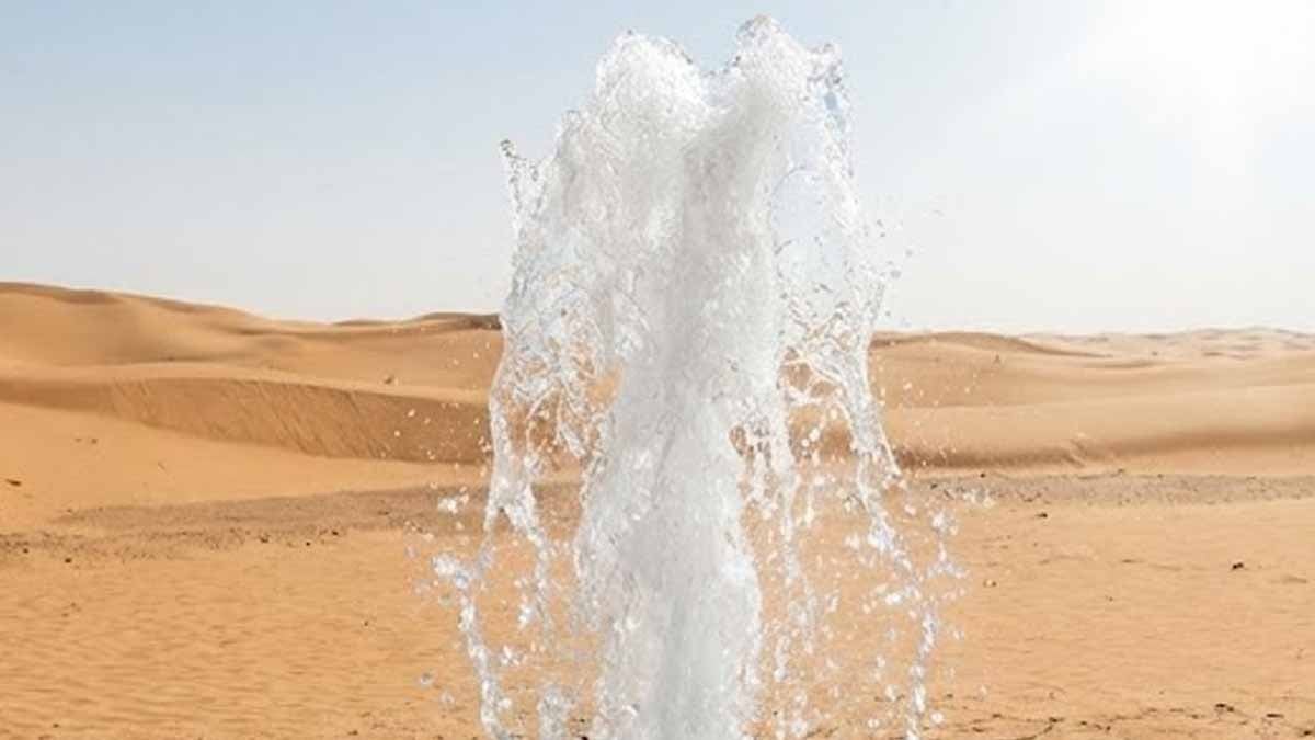 Nehir yok, kuyu yok, yağmur yok... Sahra Çölü'nün göbeğinde 'yoktan' su aktı!